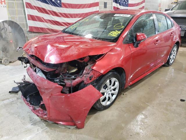 Photo 2 from auction – 2020 TOYOTA COROLLA LE with VIN 5YFEPRAEXLP025207