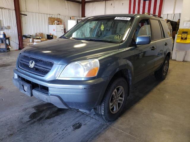Photo 2 from auction – 2005 HONDA PILOT EX with VIN 2HKYF18455H505122