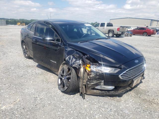 FORD FUSION SE 2018 with VIN 3FA6P0LU8JR138638 - Photo from auction