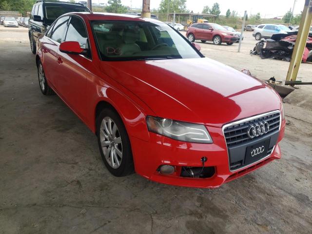 AUDI A4 PREMIUM 2010 with VIN WAUEFAFL0AN036526 - Photo from auction