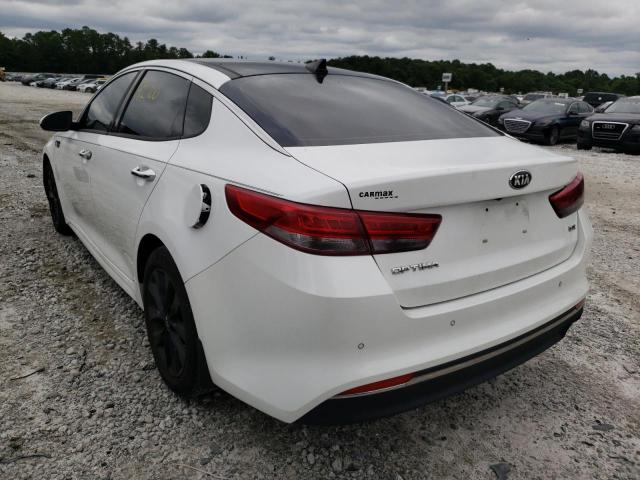 Photo 3 from auction – 2016 KIA OPTIMA EX with VIN 5XXGU4L39GG057094
