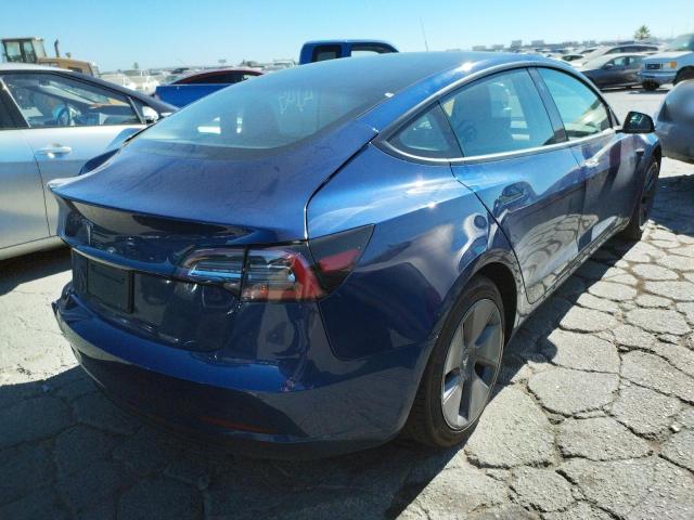 Photo 4 from auction – 2022 TESLA MODEL 3 with VIN 5YJ3E1EA0NF148163