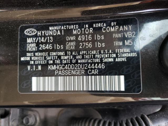 Photo 10 from auction – 2013 HYUNDAI GENESIS 3. with VIN KMHGC4DD2DU244446