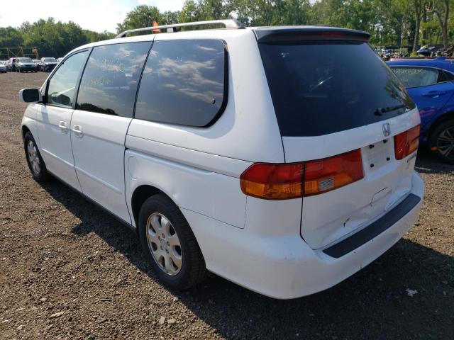 Photo 3 from auction – 2002 HONDA ODYSSEY EX with VIN 2HKRL18642H509365