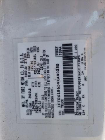 Photo 10 from auction – 1997 FORD F150 with VIN 1FTDX1865VKA40355