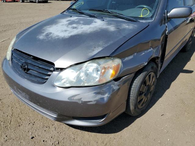 Photo 9 from auction – 2003 TOYOTA COROLLA CE with VIN 1NXBR32E13Z122481