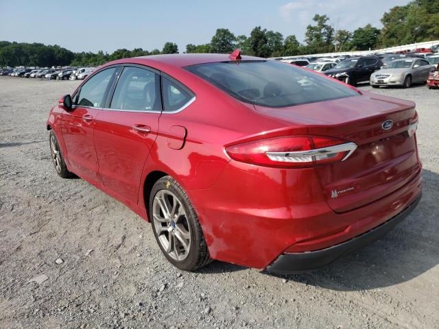 Photo 3 from auction – 2020 FORD FUSION with VIN 3FA6P0CD5LR154279