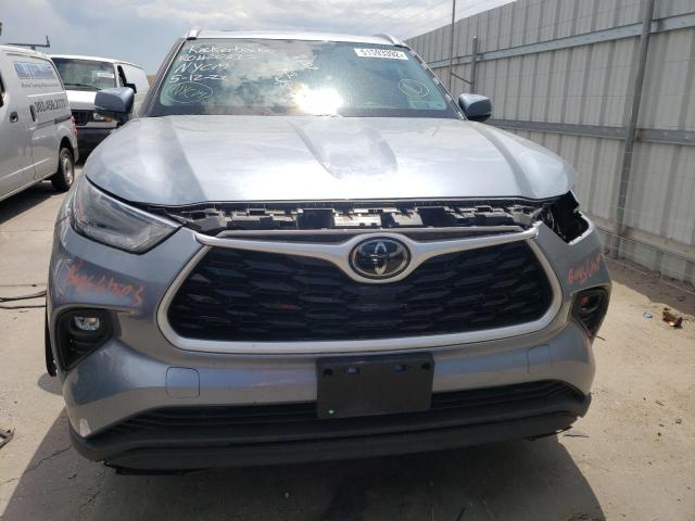 Photo 9 from auction – 2021 TOYOTA HIGHLANDER with VIN 5TDHZRBH5MS083315