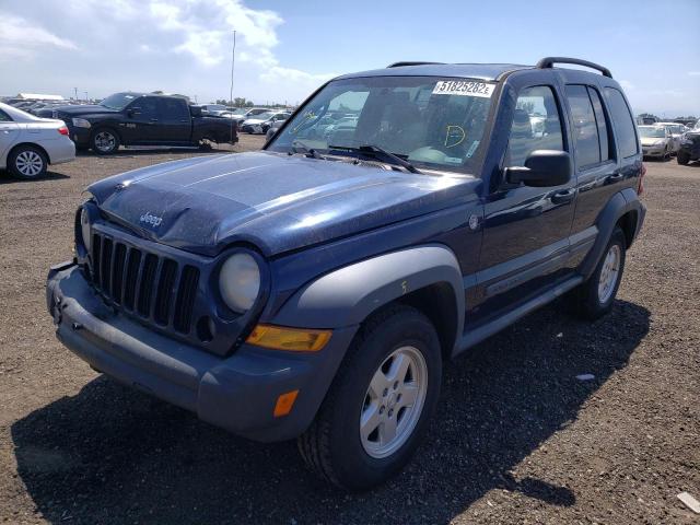 Photo 2 from auction – 2007 JEEP LIBERTY SP with VIN 1J4GL48K27W675885