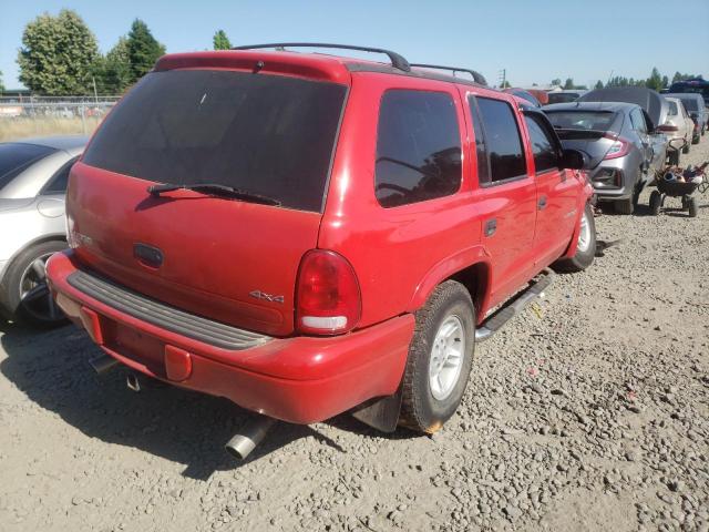 Photo 4 from auction – 2000 DODGE DURANGO with VIN 1B4HS28Z1YF179263
