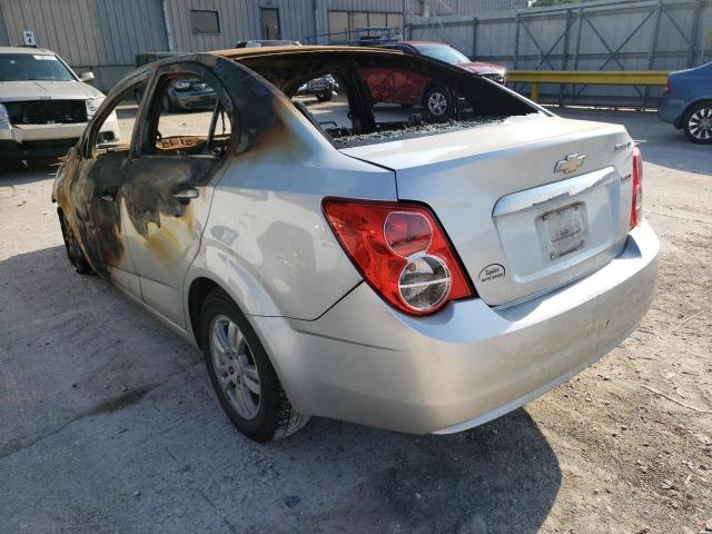 Photo 3 from auction – 2012 CHEVROLET SONIC LT with VIN 1G1JC5SB8C4181782
