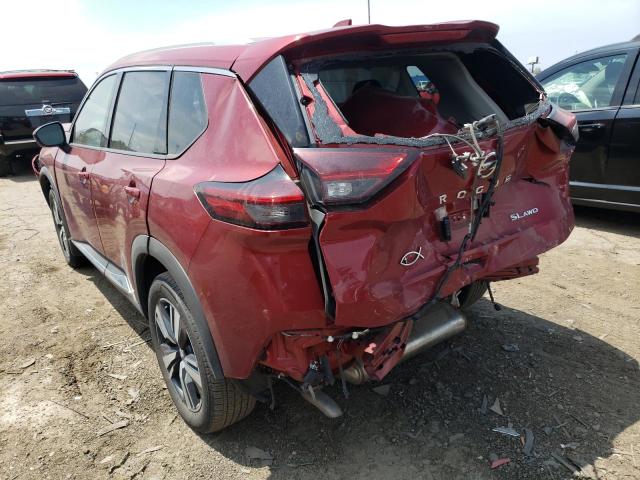 Photo 3 from auction – 2021 NISSAN ROGUE SL with VIN 5N1AT3CB9MC828591