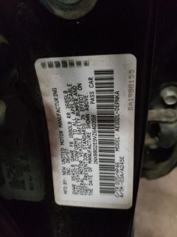 Photo 10 from auction – 1997 TOYOTA COROLLA DX with VIN 1NXBB02E9VZ640358