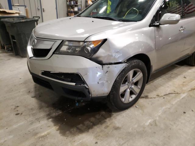 Photo 9 from auction – 2011 ACURA MDX TECHNO with VIN 2HNYD2H64BH521498