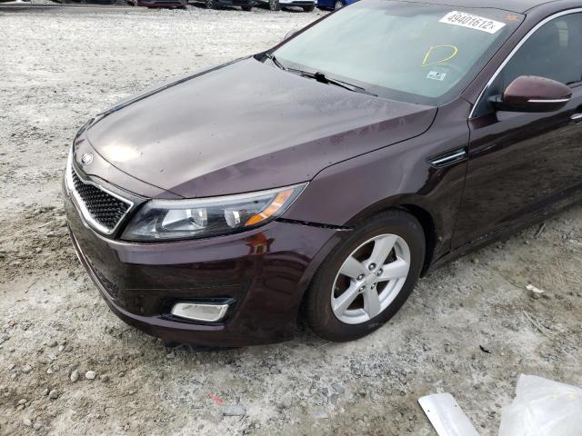 Photo 9 from auction – 2014 KIA OPTIMA LX with VIN 5XXGM4A7XEG261485