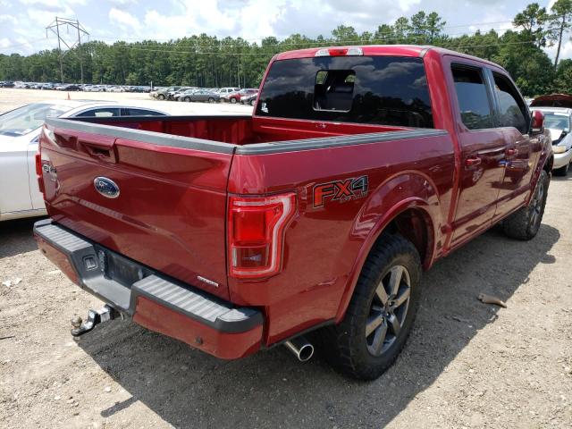 Photo 4 from auction – 2015 FORD F150 SUPER with VIN 1FTEW1EF4FKE68222
