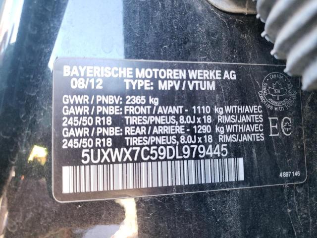 Photo 10 from auction – 2013 BMW X3 XDRIVE3 with VIN 5UXWX7C59DL979445
