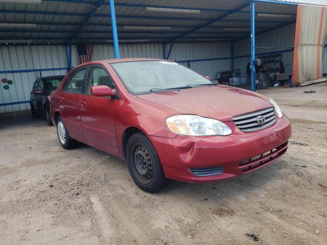 TOYOTA COROLLA CE 2003 with VIN 1NXBR32E53Z090540 - Photo from auction