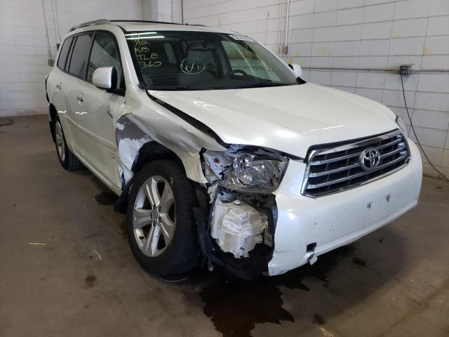 TOYOTA HIGHLANDER 2008 with VIN JTEES42A382106032 - Photo from auction