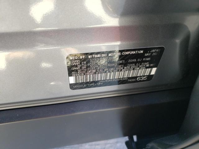 Photo 10 from auction – 2022 MITSUBISHI OUTLANDER with VIN JA4J4VA83NZ016393