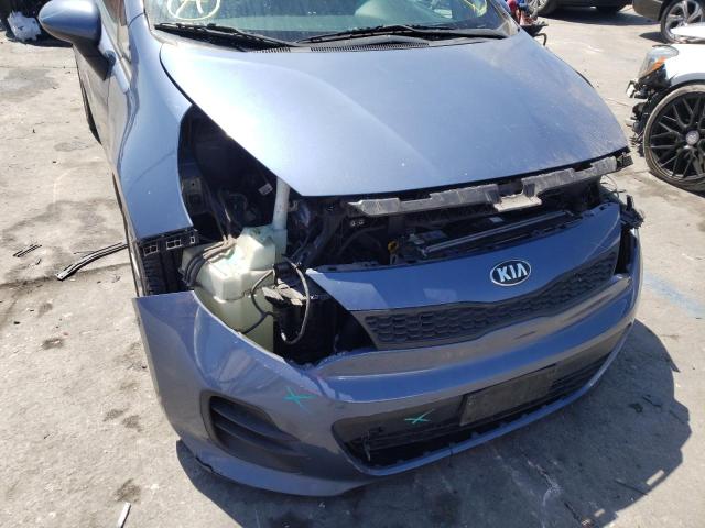 Photo 9 from auction – 2016 KIA RIO LX with VIN KNADM5A38G6639582