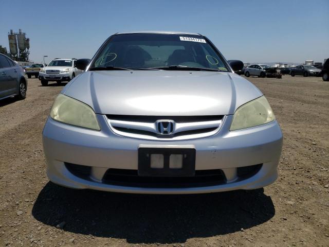 Photo 9 from auction – 2005 HONDA CIVIC LX with VIN 2HGES16585H518614