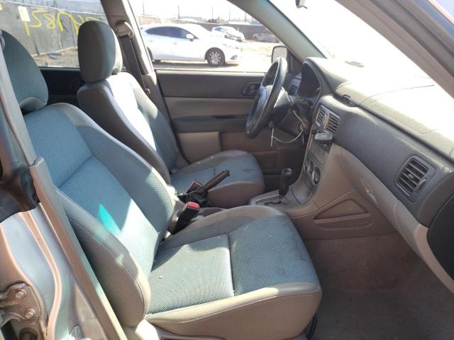 Photo 5 from auction – 2005 SUBARU FORESTER 2 with VIN JF1SG63605H713535