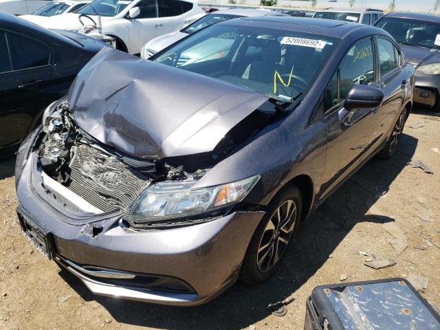Photo 2 from auction – 2015 HONDA CIVIC EX with VIN 19XFB2F84FE055788