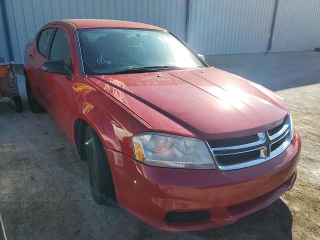 DODGE AVENGER SE 2014 with VIN 1C3CDZAB8EN187802 - Photo from auction