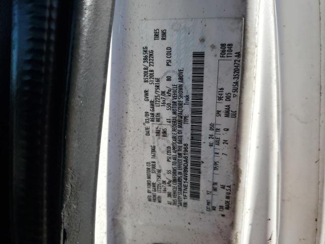 Photo 10 from auction – 2009 FORD ECONOLINE with VIN 1FTNE14W89DA61968