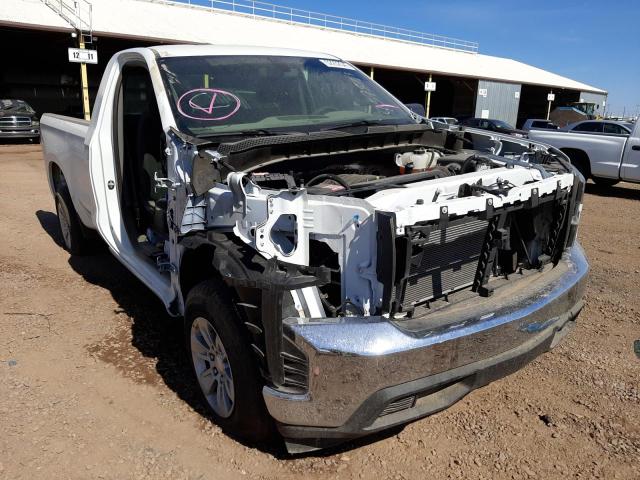 CHEVROLET SILVERADO 2021 with VIN 3GCNWAEF4MG402841 - Photo from auction