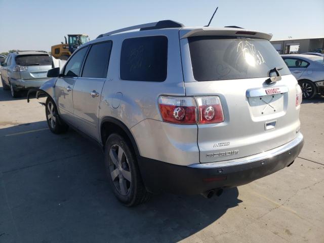 Photo 3 from auction – 2011 GMC ACADIA SLT with VIN 1GKKVRED7BJ207660