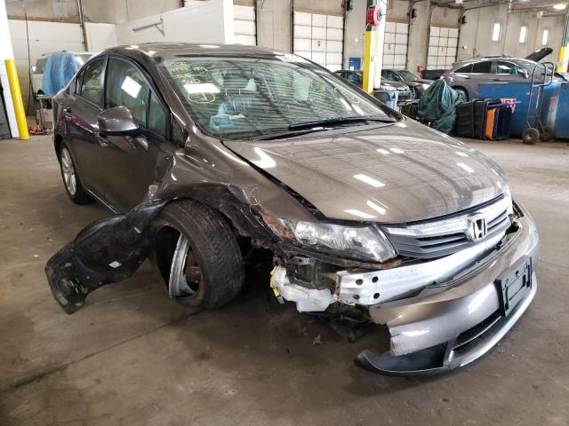 HONDA CIVIC EXL 2012 with VIN 19XFB2F96CE004328 - Photo from auction