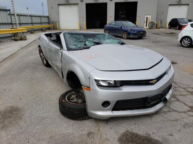 Photo 1 from auction – 2015 CHEVROLET CAMARO LT with VIN 2G1FD3D31F9277946