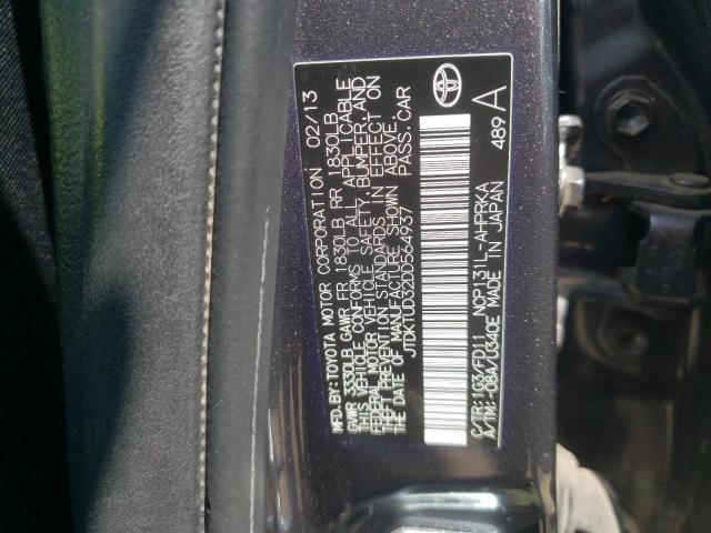 Photo 10 from auction – 2013 TOYOTA YARIS with VIN JTDKTUD32DD564937