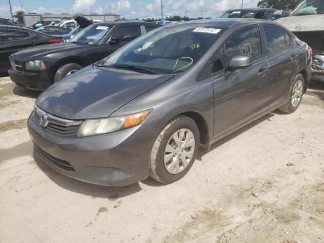 Photo 2 from auction – 2012 HONDA CIVIC LX with VIN 19XFB2F54CE061088