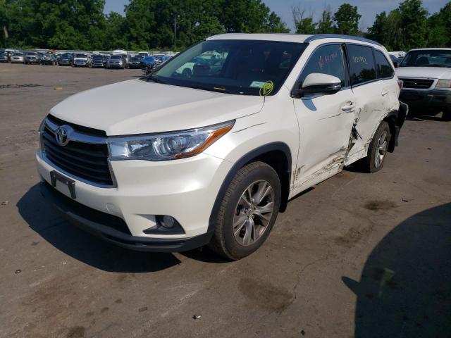 Photo 2 from auction – 2015 TOYOTA HIGHLANDER with VIN 5TDJKRFH3FS101801