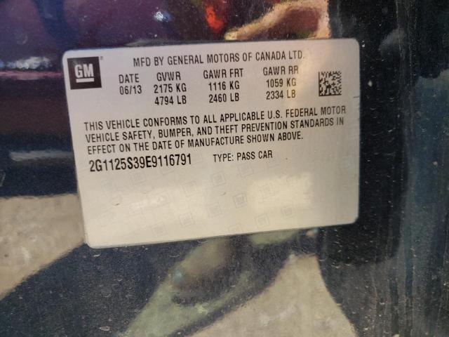 Photo 10 from auction – 2014 CHEVROLET IMPALA LT with VIN 2G1125S39E9116791