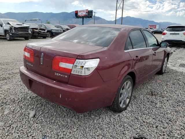 Photo 4 from auction – 2006 LINCOLN ZEPHYR with VIN 3LNHM26166R656730