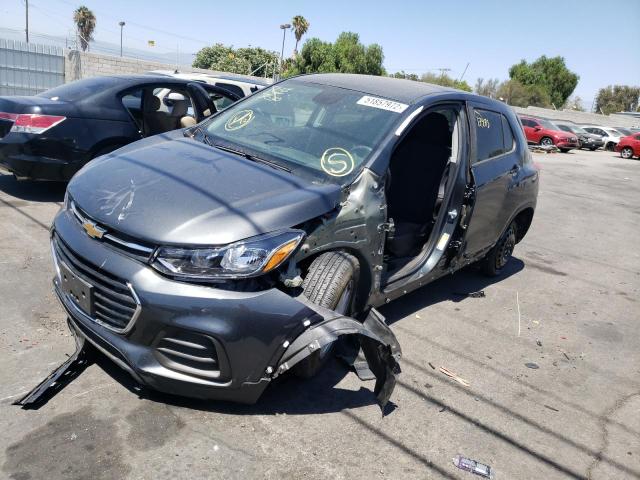 Photo 2 from auction – 2020 CHEVROLET TRAX LS with VIN 3GNCJKSB1LL164750