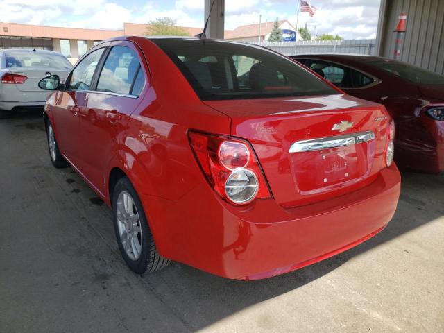 Photo 3 from auction – 2013 CHEVROLET SONIC LT with VIN 1G1JC5SH1D4132784