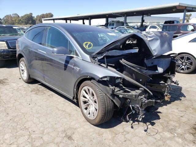 TESLA MODEL X 2020 with VIN 5YJXCBE2XLF247639 - Photo from auction