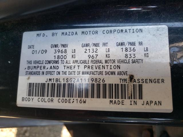 Photo 10 from auction – 2010 MAZDA 3 I with VIN JM1BL1SG2A1119826