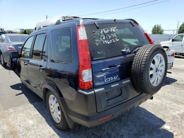 Photo 3 from auction – 2006 HONDA CR-V EX with VIN JHLRD78886C061668