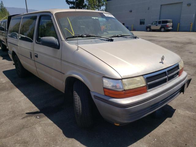 DODGE GRAND CARA 1991 with VIN 1B4GK44R5MX548644 - Photo from auction