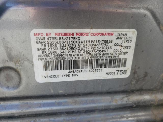 Photo 10 from auction – 2014 MITSUBISHI OUTLANDER with VIN JA4AD2A35EZ007553