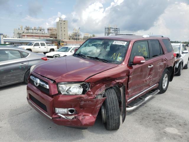 Photo 2 from auction – 2013 TOYOTA 4RUNNER SR with VIN JTEZU5JR6D5055689