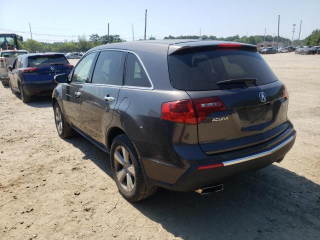 Photo 3 from auction – 2011 ACURA MDX TECHNO with VIN 2HNYD2H69BH541908
