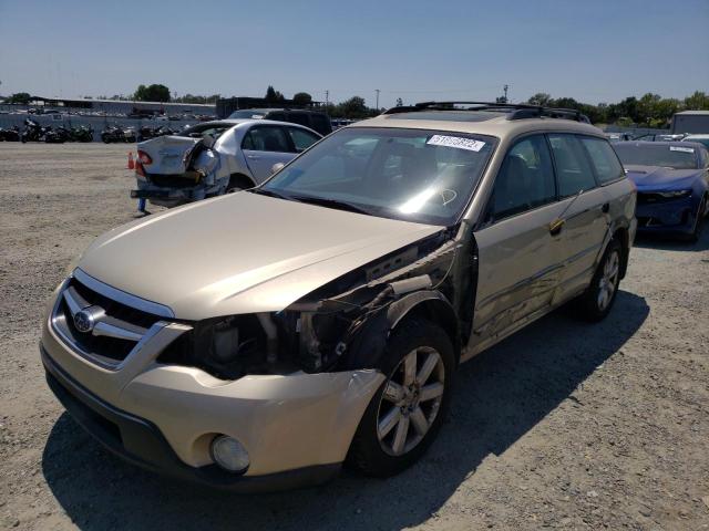 Photo 2 from auction – 2008 SUBARU OUTBACK 2. with VIN 4S4BP62C687319321