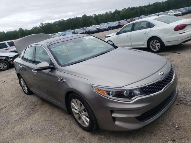 KIA OPTIMA EX 2016 with VIN 5XXGU4L31GG093068 - Photo from auction